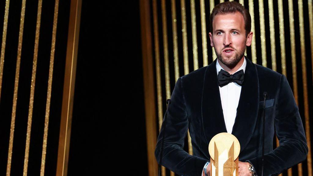 Harry Kane wins the Gerd Muller award