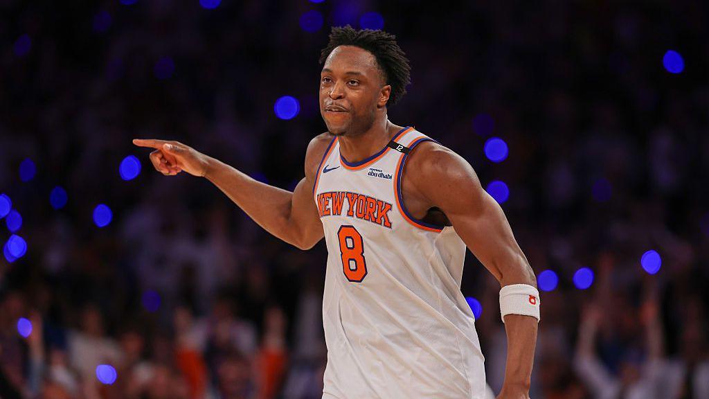 OG Anunoby of the New York Knicks