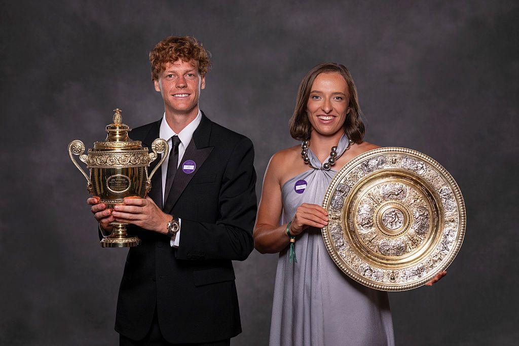 Jannik Sinner and Iga Swiatek