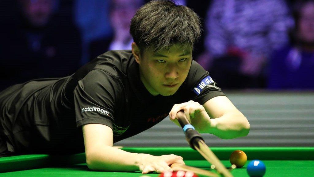 Former UK snooker champion Zhao Xintong