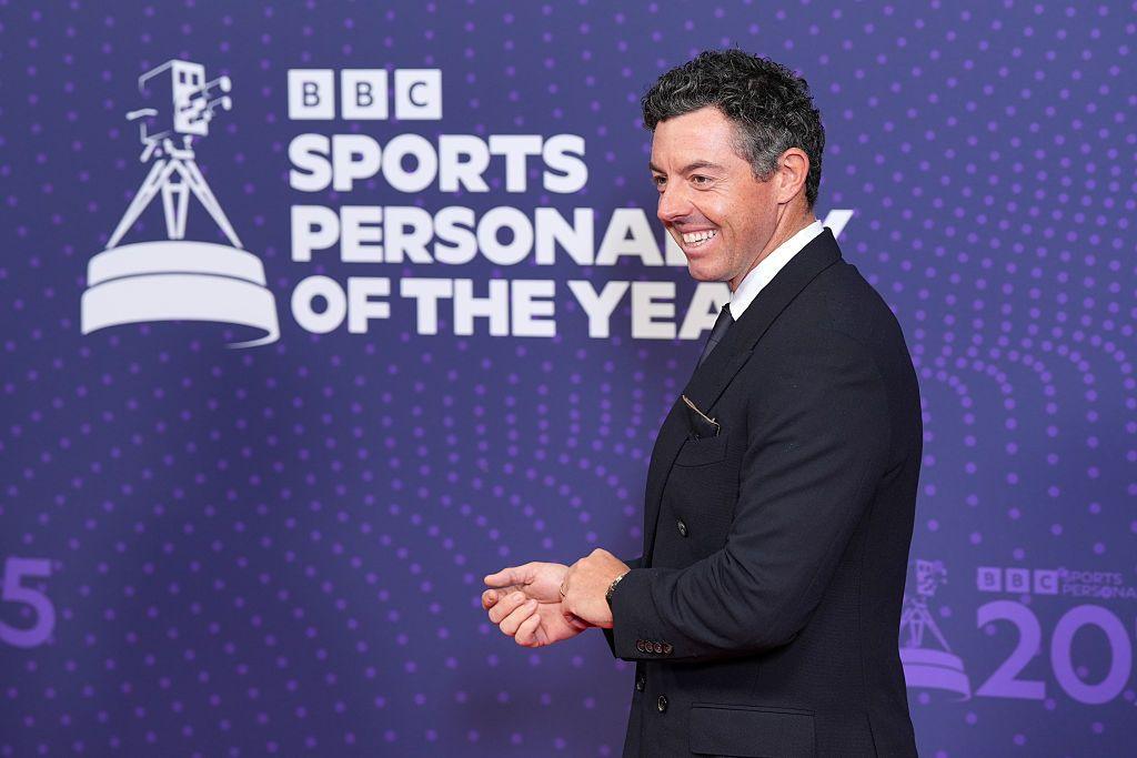 Rory McIlroy at the Sports Personality of the Year Awards.