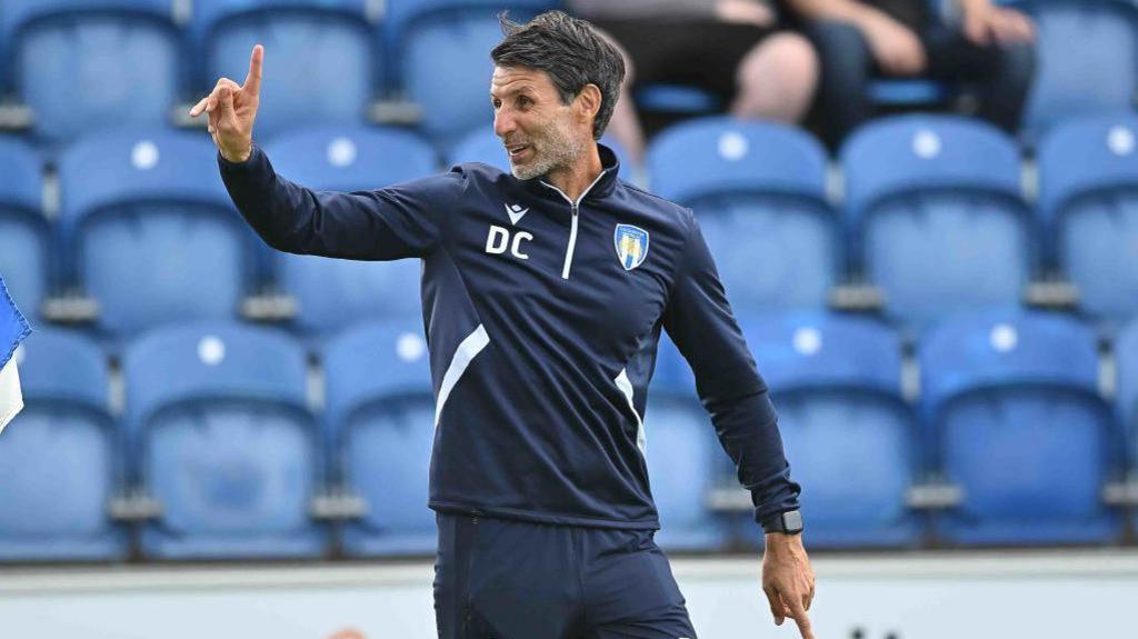 Colchester boss Danny Cowley