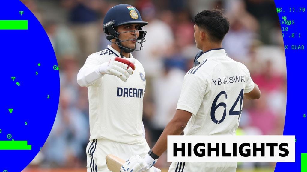 Jaiswal & Gill star as India dominate England on day one