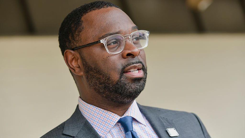 Memphis mayor Paul Young in a grey suit