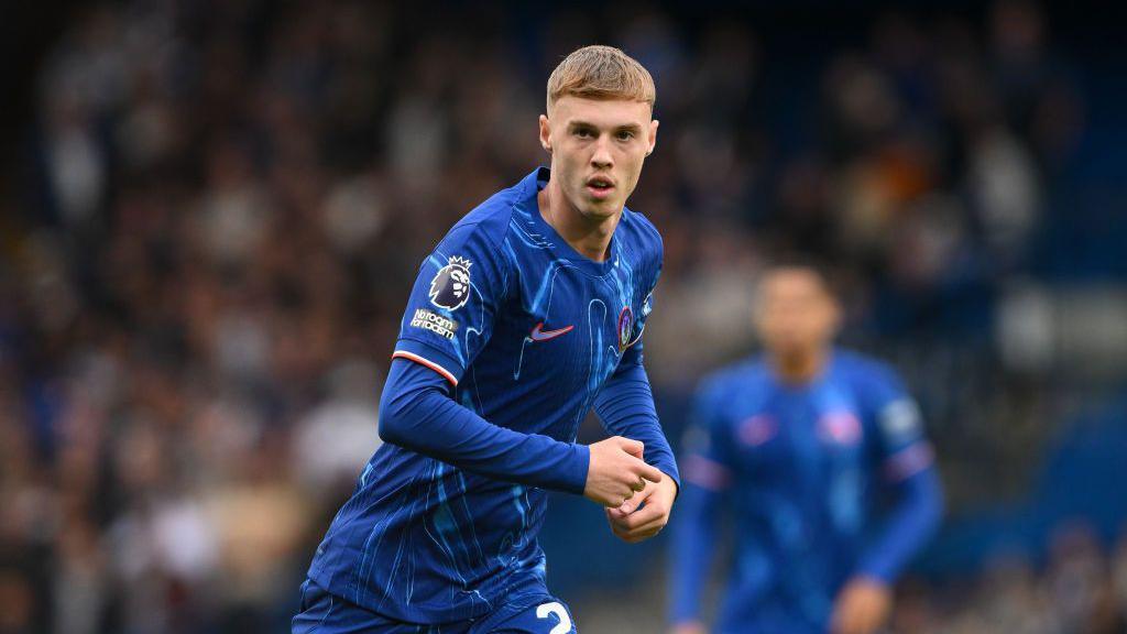 Cole Palmer in action for Chelsea