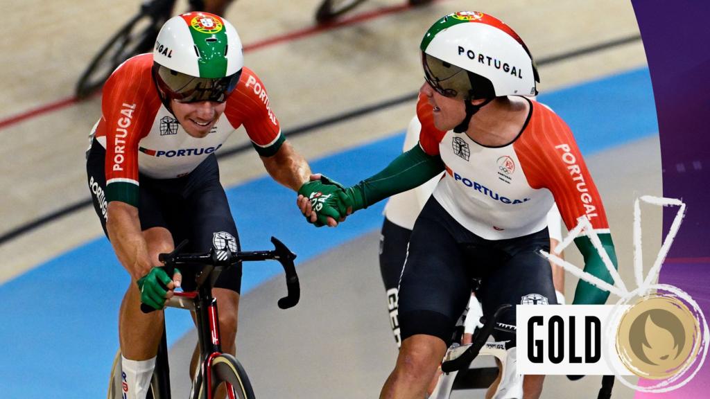 'Sensational' Portugal take gold in the men's madison