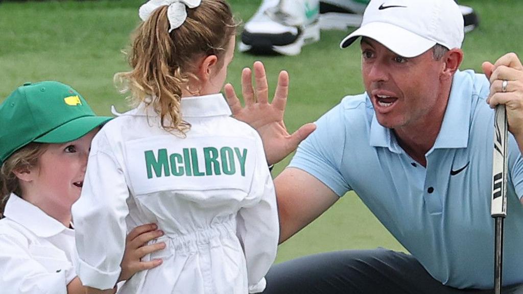 McIlroy’s daughter steals show at ‘cool and unique’ Par 3 Contest