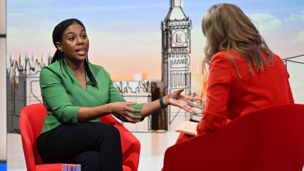 Badenoch and Kuenssberg.