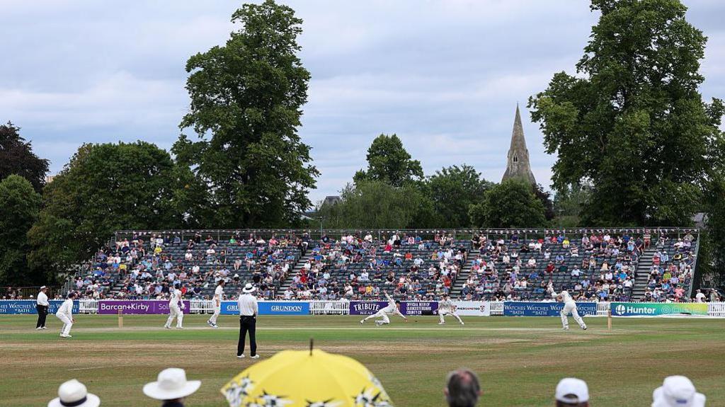 General view of County Championship cricket