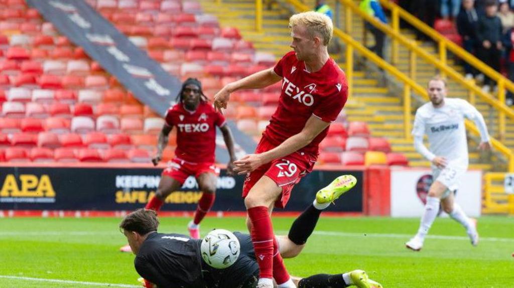 Aberdeen lead at home to Kelty Hearts