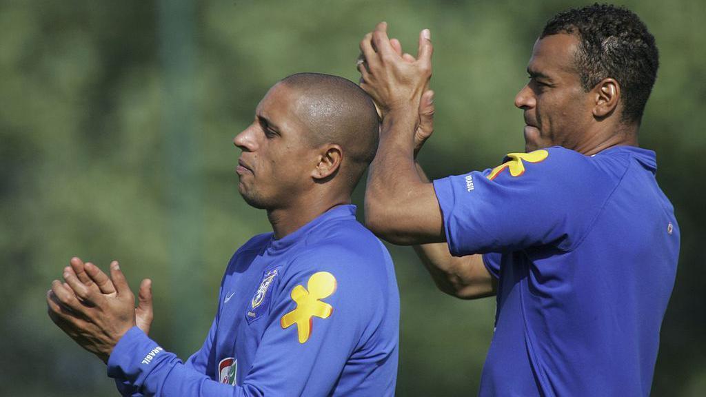 Roberto Carlos and Cafu