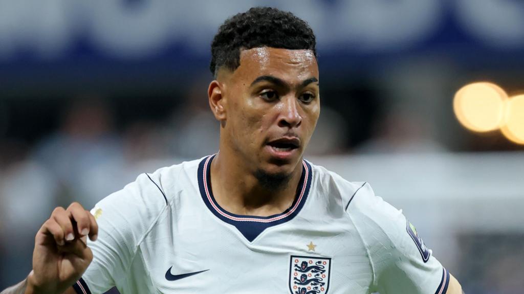 Morgan Rogers playing for England