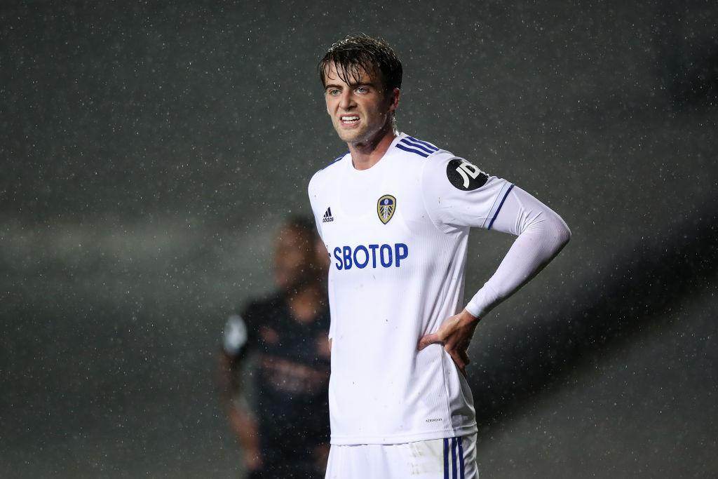 Patrick Bamford playing for Leeds United