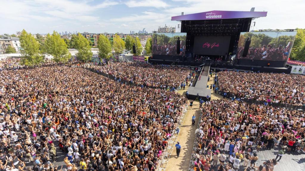 Crowd at Wireless Festival in 2022