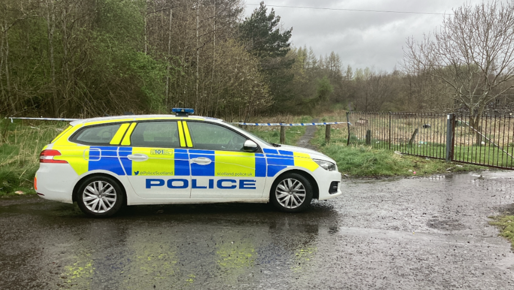 police are at recycling centre