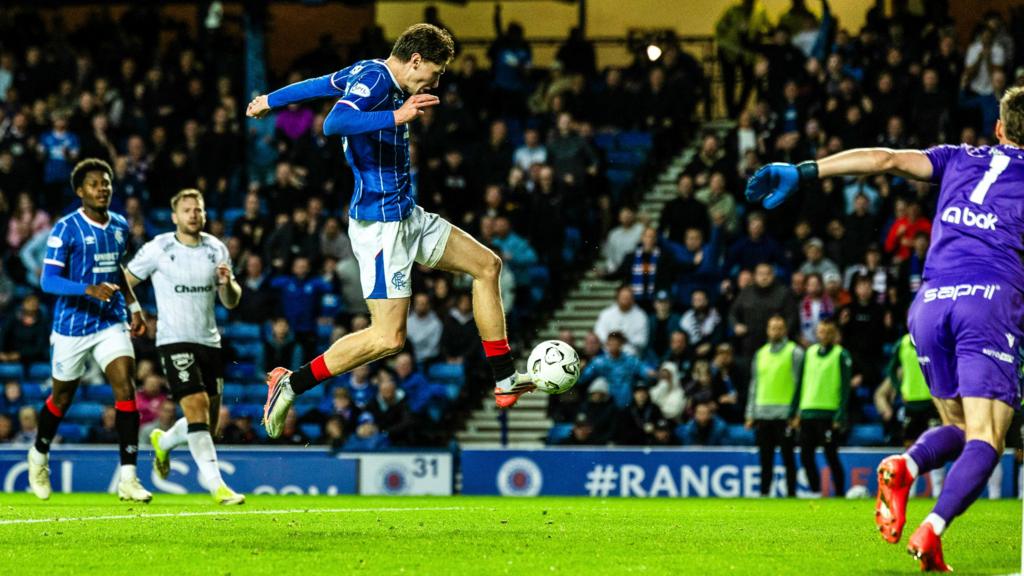 Ryan Naderi of Rangers