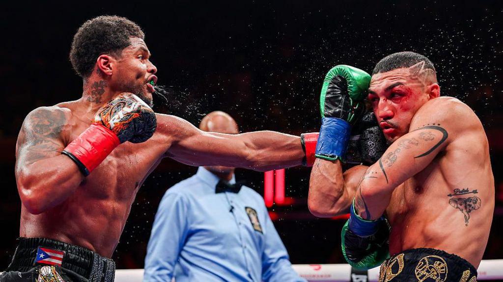 Shakur Stevenson wins fourth world title and calls out Conor Benn - BBC  Sport