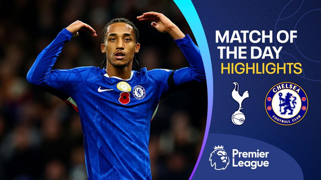 Premier League highlights: Tottenham Hotspur 0-1 Chelsea - BBC Premier League highlights: Tottenham Hotspur 0-1 Chelsea - BBC