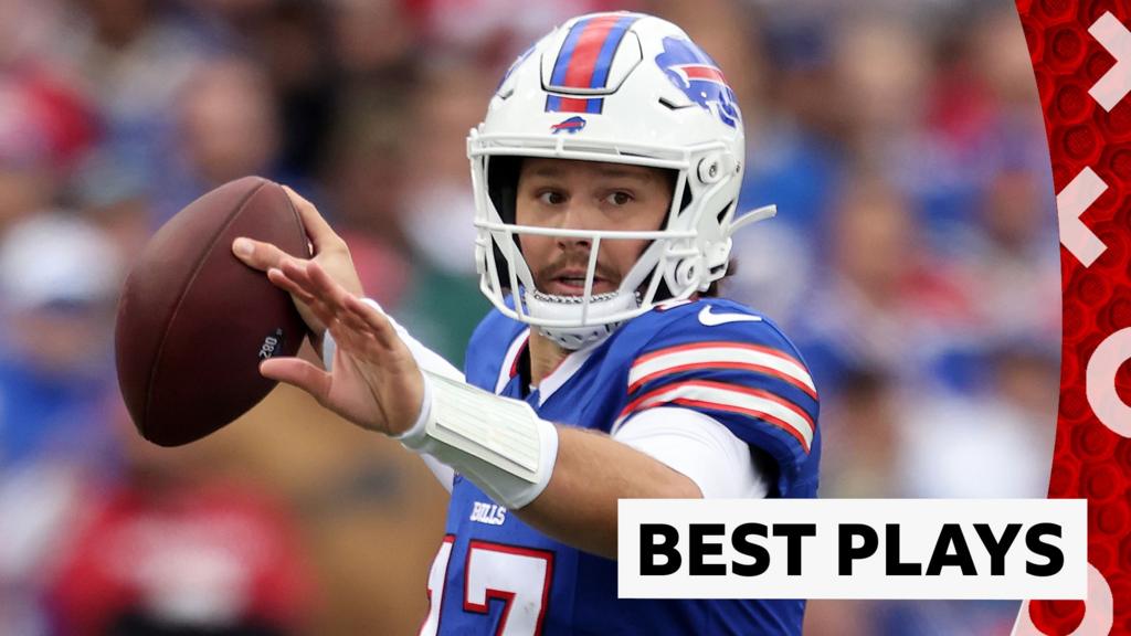 Allen's hurdling and a 96-yard touchdown - NFL best plays