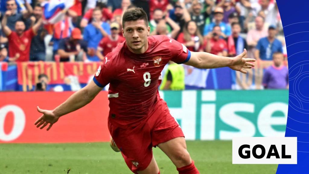 Jovic heads home late equaliser for Serbia