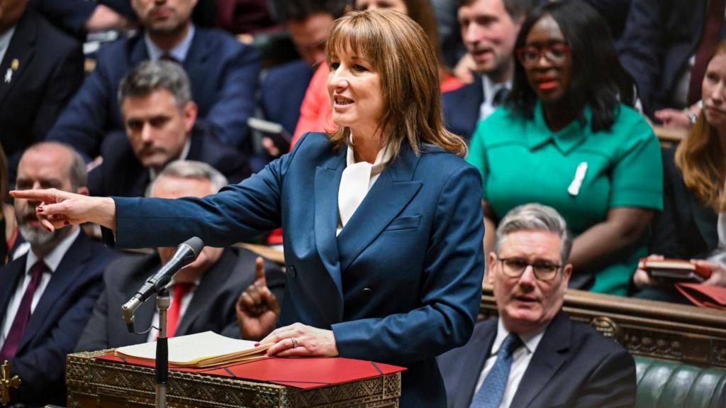 Reeves giving Budget speech