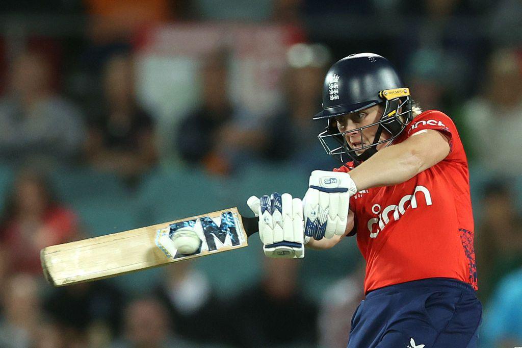 Heather Knight in action for England in Australia