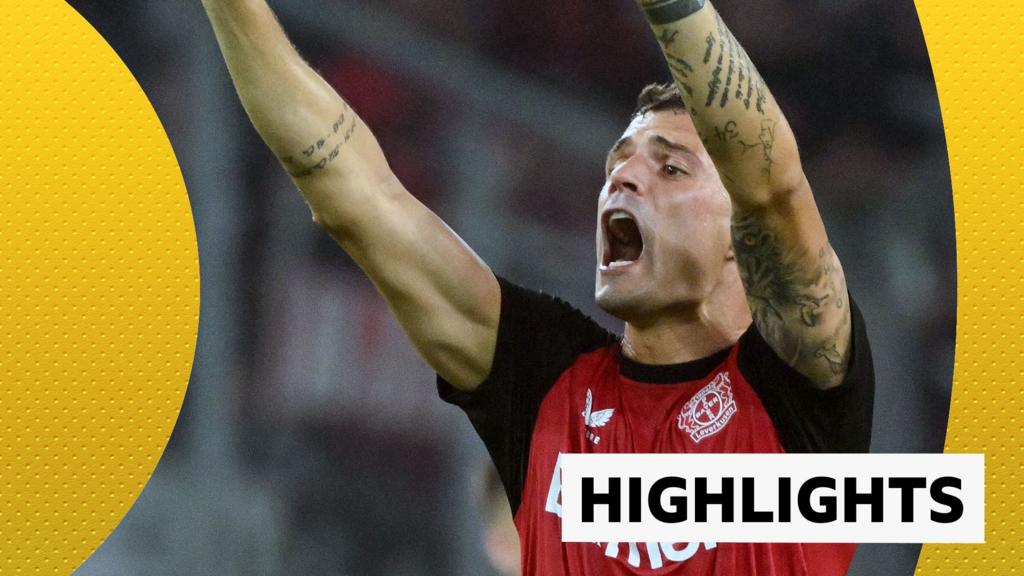 Xhaka nets stunner as Leverkusen win Bundesliga opener