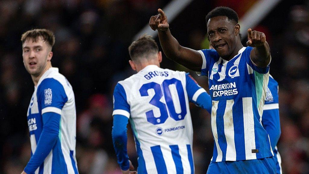 Brighton forward Danny Welbeck