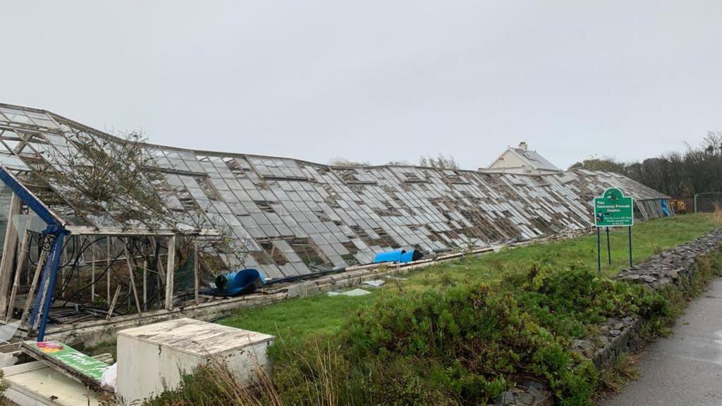 Derelict building Guernsey