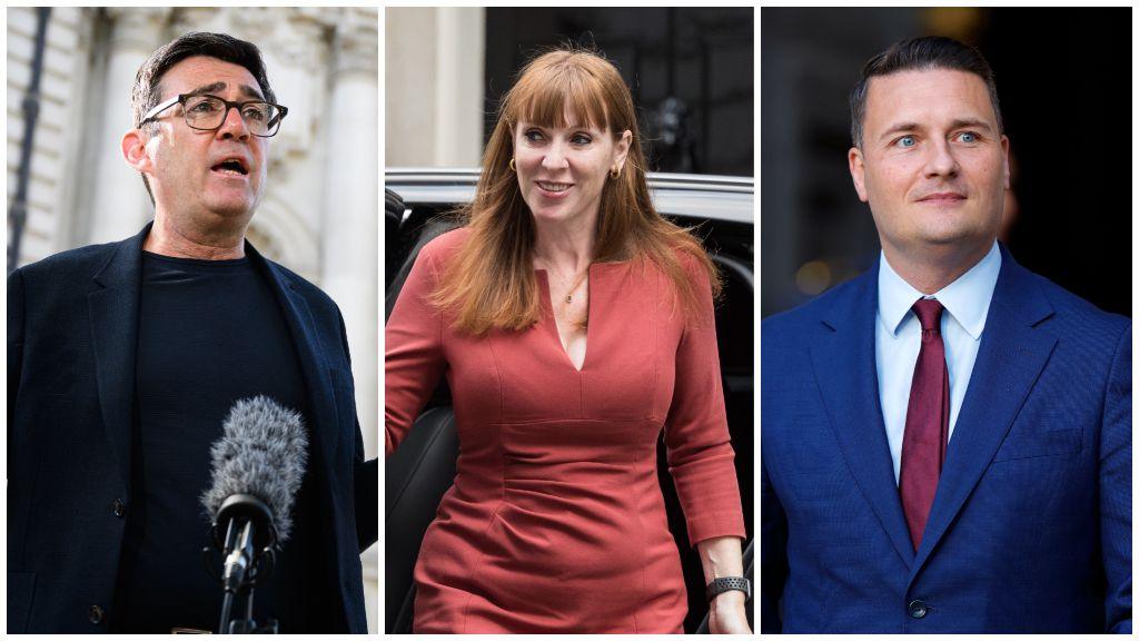 burnham, rayner, streeting