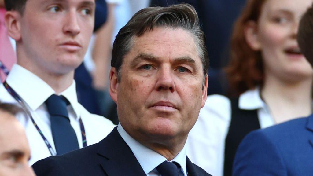 Close-up of Premier League chief executive Richard Masters