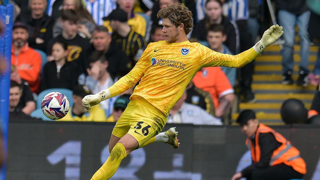 Ben Killip in action for Portsmouth