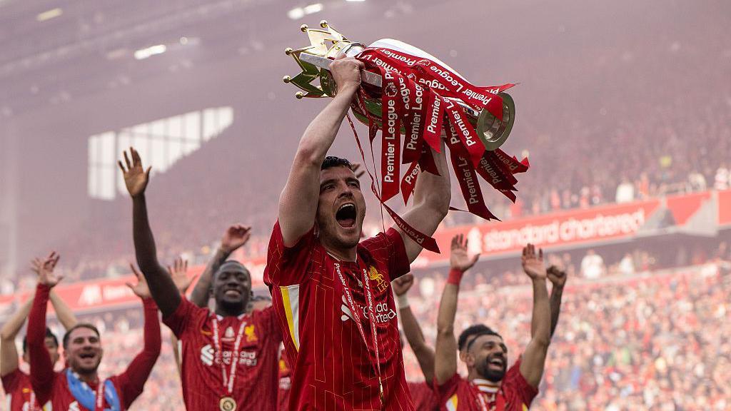 Liverpool news: 'The club means everything to me' - Andy Robertson on leaving - BBC Sport