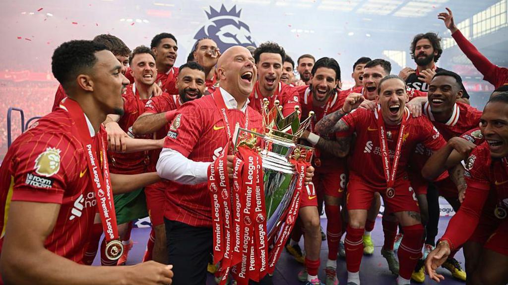 Liverpool with Premier League