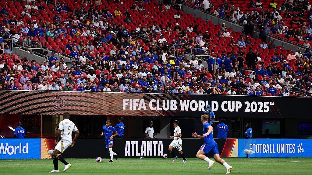 Chelsea and LAFC play in front of empty seats