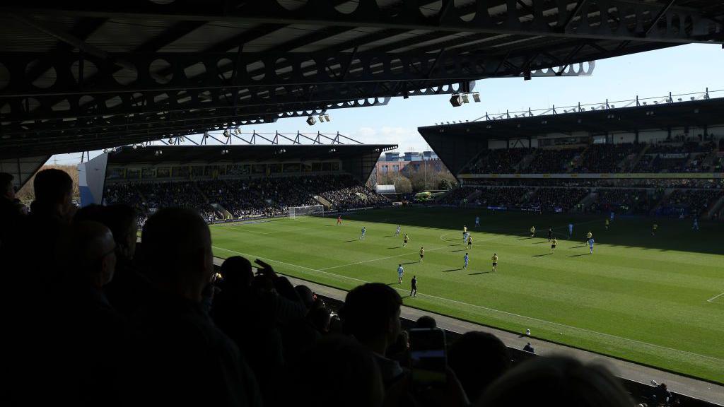 A general view during the Sky Bet Championship match between Oxford United FC and Coventry City FC at Kassam Stadium on 1 March 2025 in Oxford.