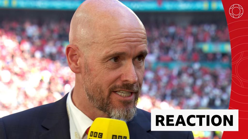 Ten Hag 'doesn't know' about future after FA Cup victory