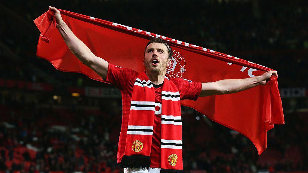 Michael Carrick during his United playing days in 2013.