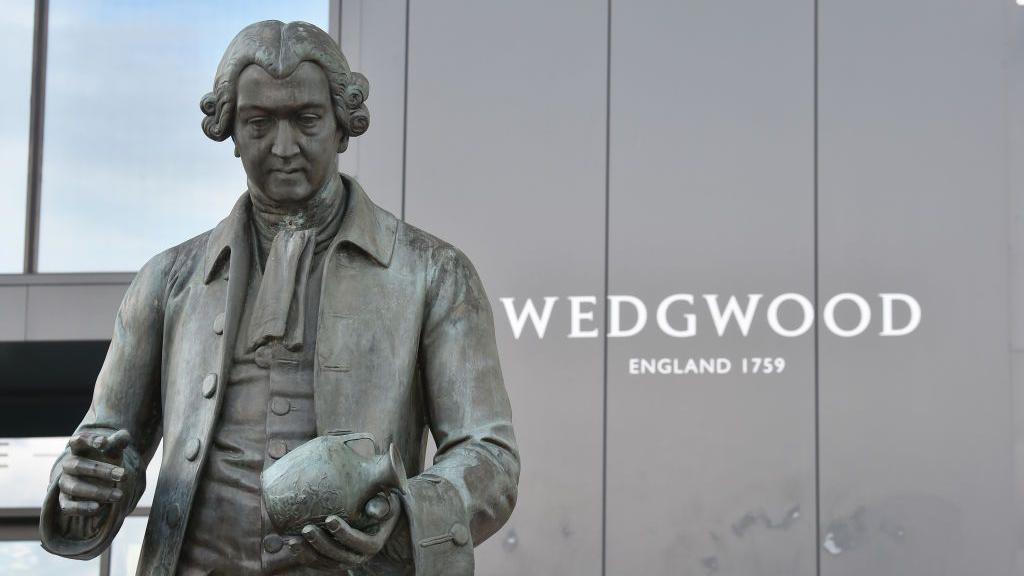  A general view outside British ceramic manufacture company Wedgwood on October 14, 2020 in Stoke-on-Trent Staffordshire 