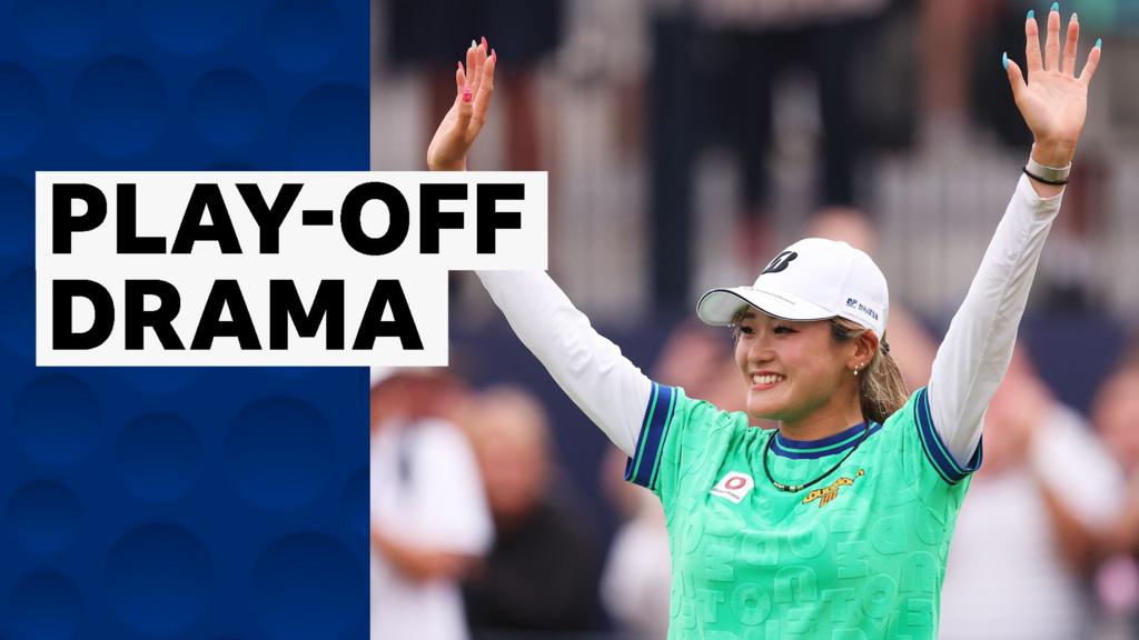 Kuwaki wins tense play-off to lift Women's Open title