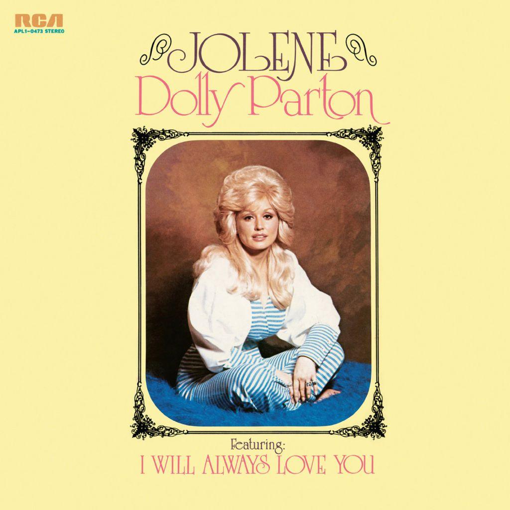 Album cover for "Jolene" by Dolly Parton which was released in 1974.