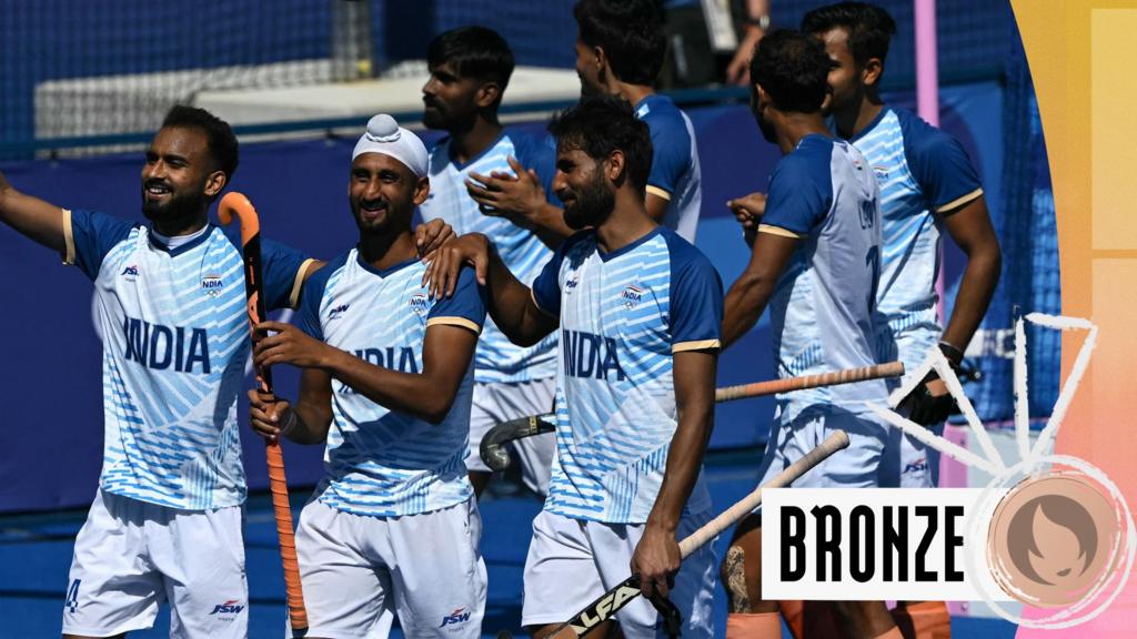 India beat Spain to win men's hockey bronze