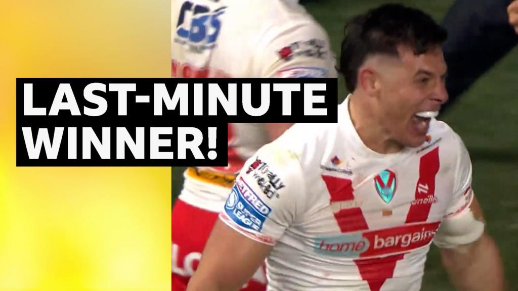 'Utterly extraordinary!' St Helens save season with brilliant last-gasp try