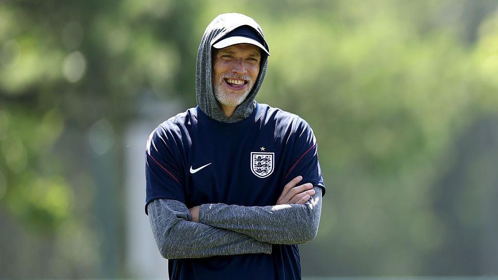 England head coach Thomas Tuchel
