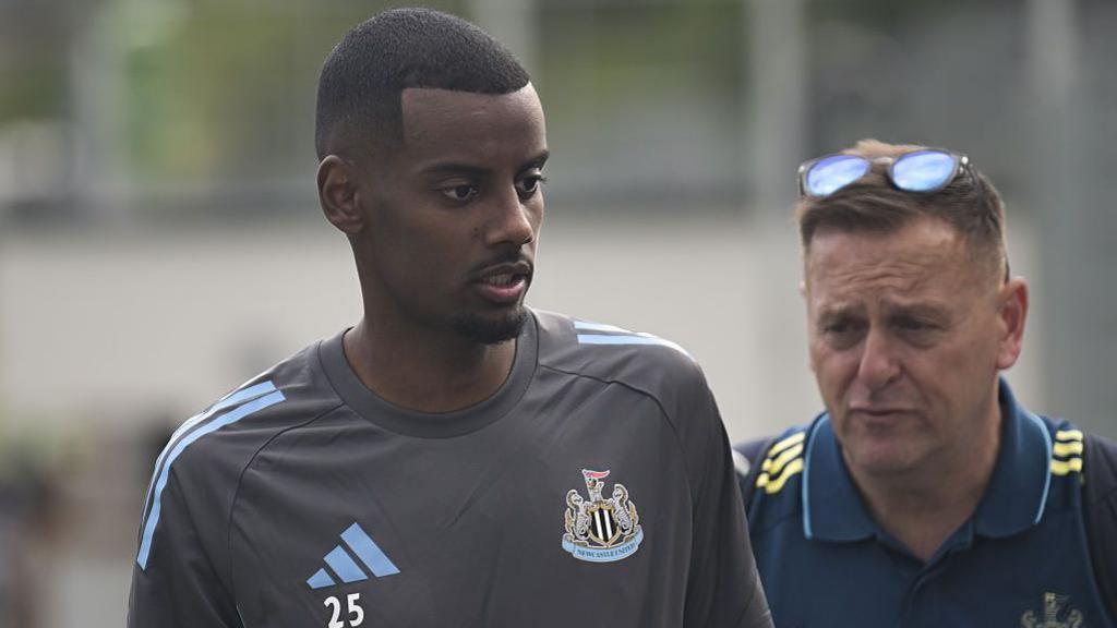 Alexander Isak has not played for Newcastle United since May