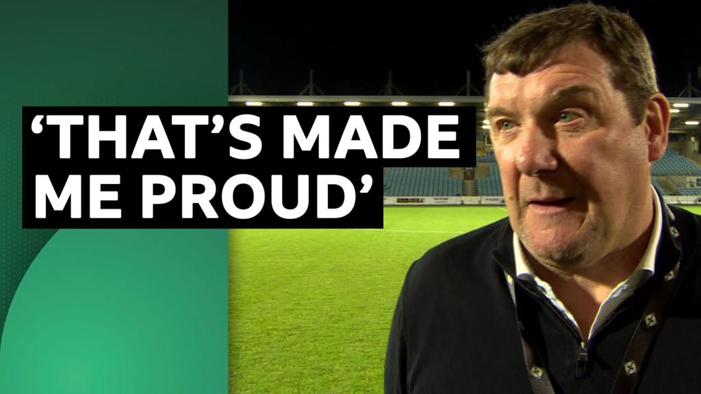 Watch: NI U21 boss Wright praises 'incredible performance'