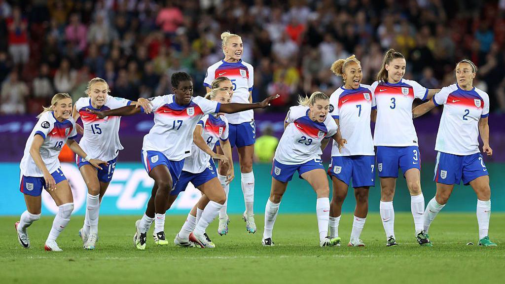 England during the penalty shoot out against Sweden.