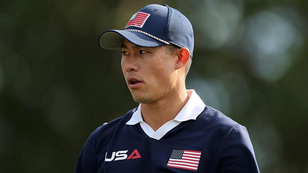 Collin Morikawa during the Ryder Cup