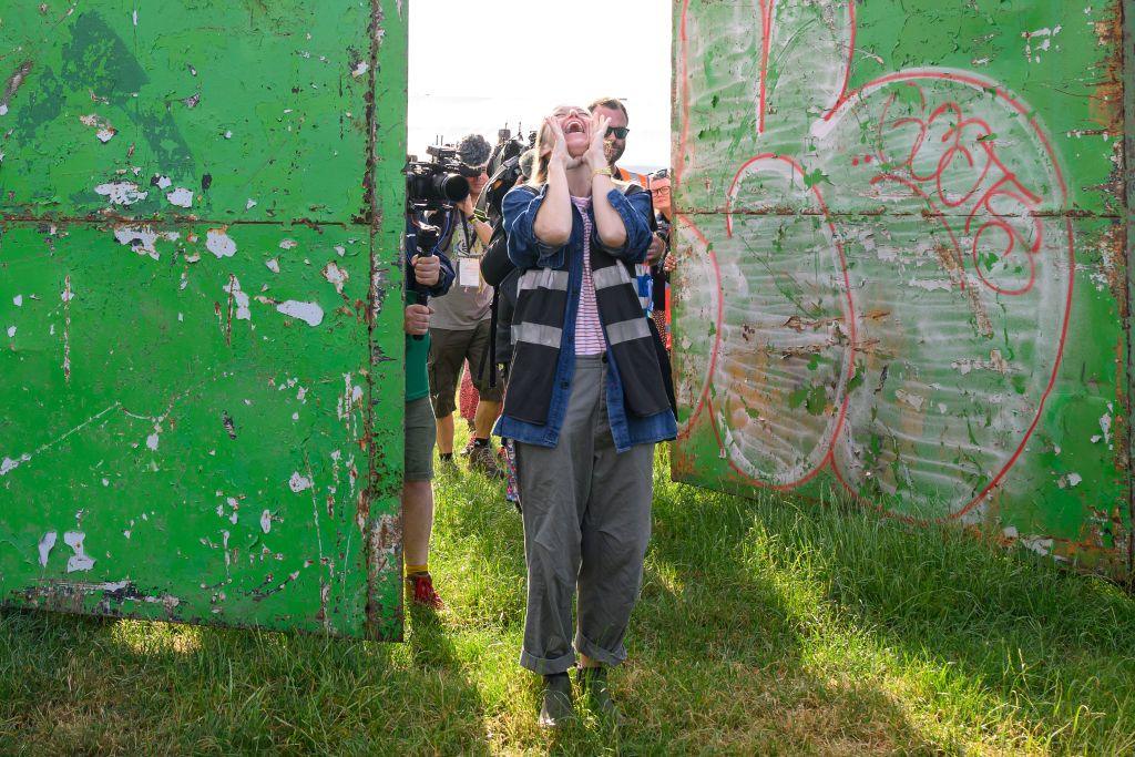 Emily Eavis opens the gates for the 2023 Glastonbury Festival