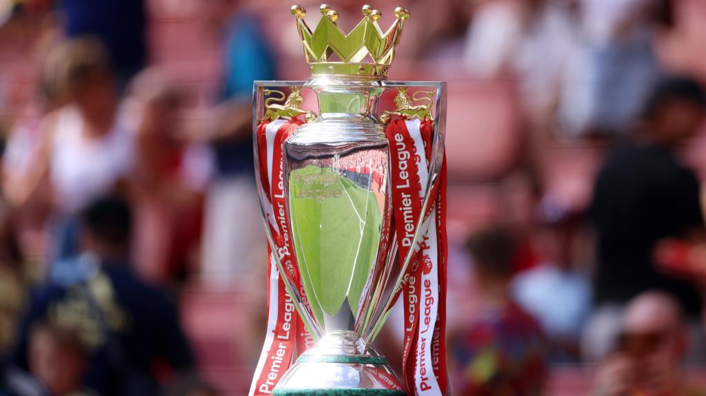 Premier League trophy